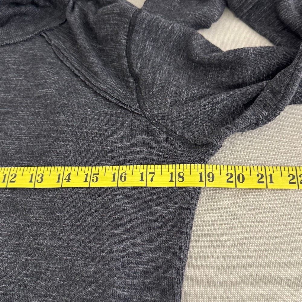We the Free Grey Cowl neck split back tunic‎ top Gray Medium - Picture 8 of 10